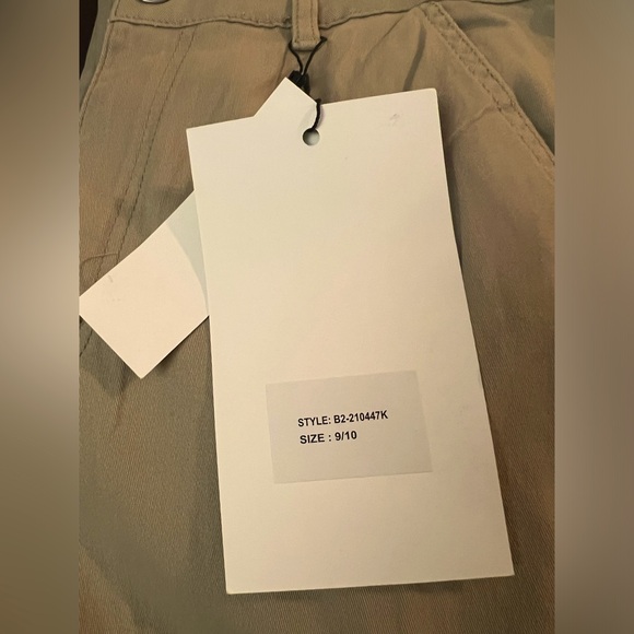 VIP Jeans Relaxed Joggers Essentials Khaki Relaxed Size 9/10 Stretch Cargos NWT - Picture 9 of 15